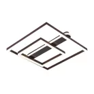 LED design mennyezeti lámpa 95W, 7000 lm, 3000K-6500K, IP20, fém-akril - J3367/BR