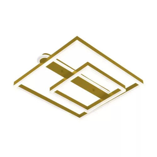 LED design mennyezeti lámpa 95W, 7000 lm, 3000K-6500K, IP20, fém-akril - J3367/G