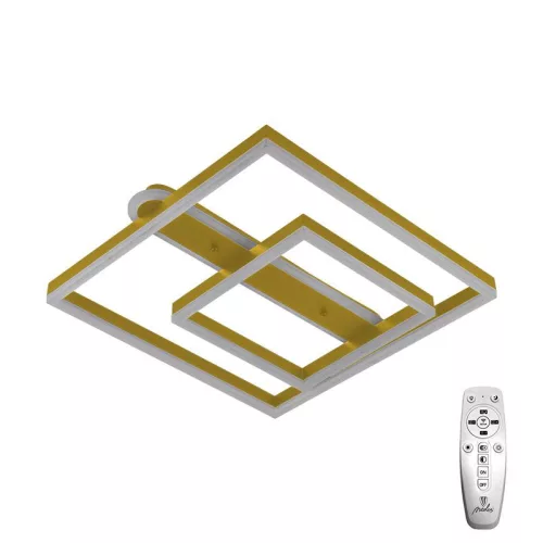 LED design mennyezeti lámpa 95W, 7000 lm, 3000K-6500K, IP20, fém-akril - J3367/G