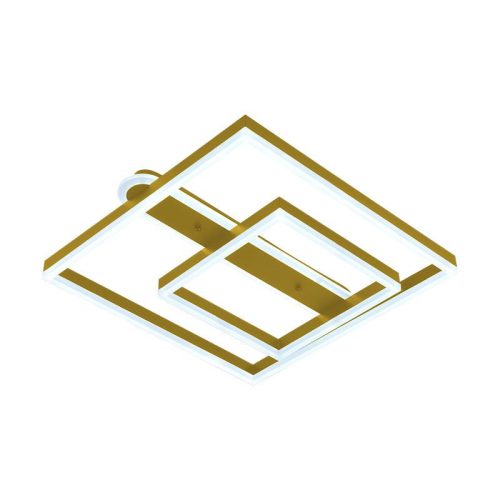 LED design mennyezeti lámpa 95W, 7000 lm, 3000K-6500K, IP20, fém-akril - J3367/G