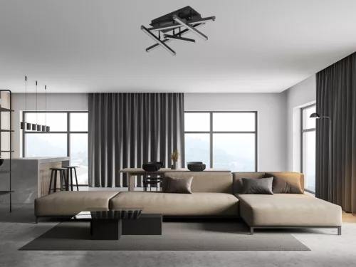 LED design mennyezeti lámpa 60W 2900lm 3000K–6500K IP20 - J3370/BCH