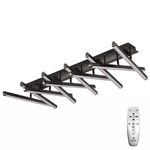 LED design mennyezeti lámpa 125W, 5800lm, 3000K-6500K, RF 2,4GHz vezérlés, IP20, 1060x630x150mm - J3