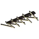 LED design mennyezeti lámpa 125W, 5800lm, 3000K-6500K, RF 2,4GHz vezérlés, IP20, 1060x630x150mm - J3