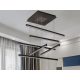 LED design mennyezeti lámpa 100W, 5200lm, 3000K-6500K, RF 2,4GHz vezérlés, IP20, 800x800mm - J3373/B