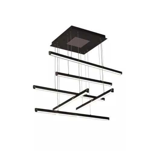 LED design mennyezeti lámpa 100W, 5200lm, 3000K-6500K, RF 2,4GHz vezérlés, IP20, 800x800mm - J3373/B