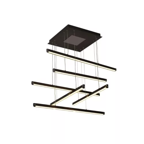 LED design mennyezeti lámpa 100W, 5200lm, 3000K-6500K, RF 2,4GHz vezérlés, IP20, 800x800mm - J3373/B