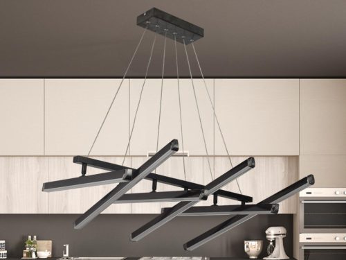 LED design mennyezeti lámpa 75W, 3300lm, 3000K-6500K, RF 2,4GHz vezérlés, IP20, 800x600mm - J3374/BC