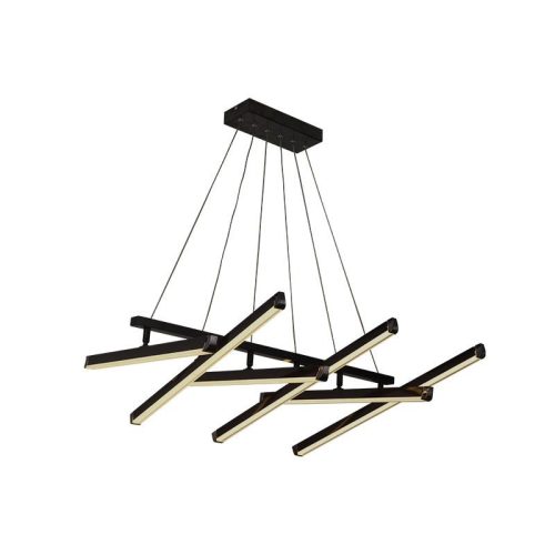 LED design mennyezeti lámpa 75W, 3300lm, 3000K-6500K, RF 2,4GHz vezérlés, IP20, 800x600mm - J3374/BC