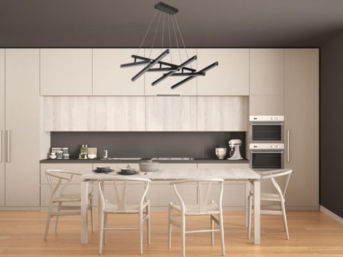 LED design mennyezeti lámpa 75W, 3300lm, 3000K-6500K, RF 2,4GHz vezérlés, IP20, 800x600mm - J3374/BC