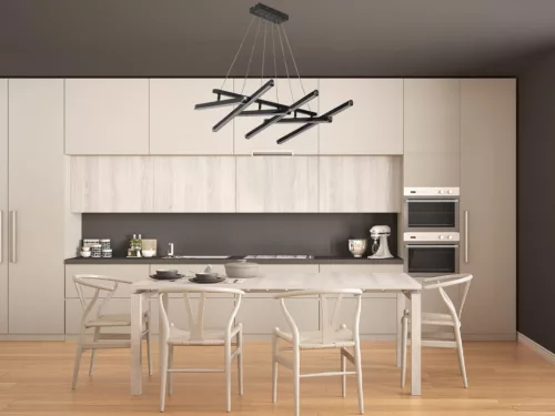 LED design mennyezeti lámpa 75W, 3300lm, 3000K-6500K, RF 2,4GHz vezérlés, IP20, 800x600mm - J3374/BC