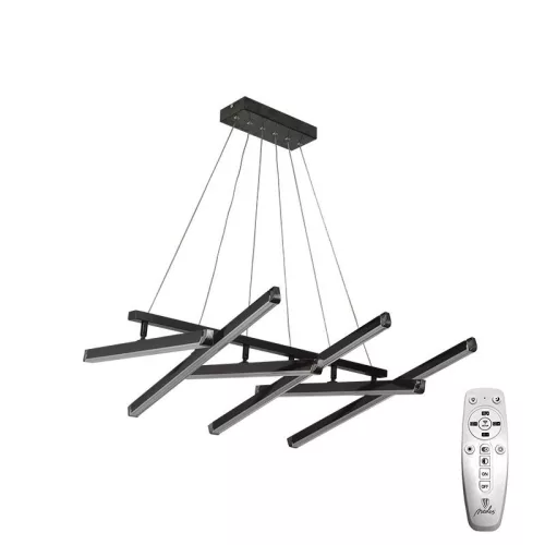 LED design mennyezeti lámpa 75W, 3300lm, 3000K-6500K, RF 2,4GHz vezérlés, IP20, 800x600mm - J3374/BC