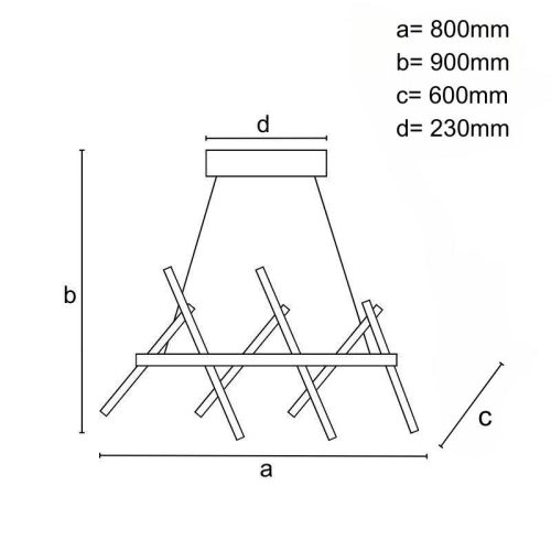 LED design mennyezeti lámpa 75W, 3300lm, 3000K-6500K, RF 2,4GHz vezérlés, IP20, 800x600mm - J3374/BC