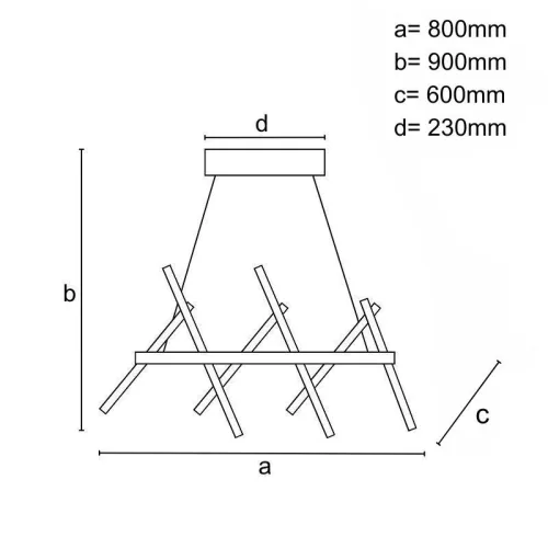 LED design mennyezeti lámpa 75W, 3300lm, 3000K-6500K, RF 2,4GHz vezérlés, IP20, 800x600mm - J3374/BC