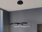 LED Design függesztett lámpa 50W, 4200 lm, 3000K–6500K, 620x410 mm - J4300/B