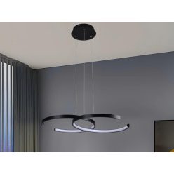   LED Design függesztett lámpa 50W, 4200 lm, 3000K–6500K, 620x410 mm - J4300/B
