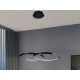 LED Design függesztett lámpa 50W, 4200 lm, 3000K–6500K, 620x410 mm - J4300/B