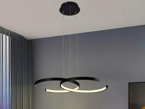 LED Design függesztett lámpa 50W, 4200 lm, 3000K–6500K, 620x410 mm - J4300/B