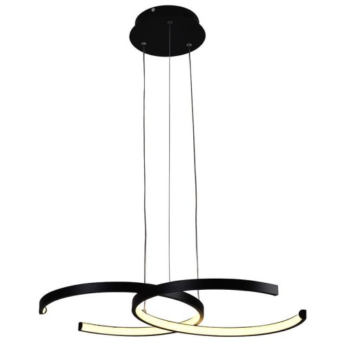 LED Design függesztett lámpa 50W, 4200 lm, 3000K–6500K, 620x410 mm - J4300/B