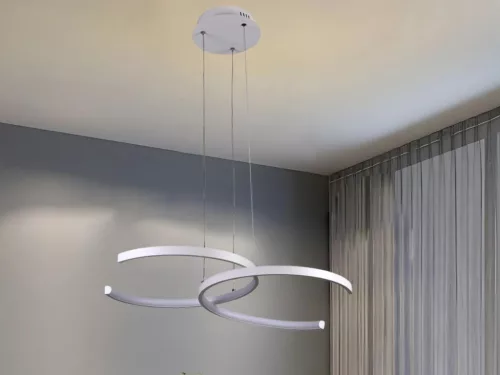 LED Design mennyezeti lámpa 50W, 4200 lm, 3000-6500K, fehér, IP20 - J4300/W