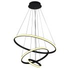 LED Design mennyezeti lámpa 90W, 7400 lm, 3000-6500K, fekete, IP20 - J4301/B