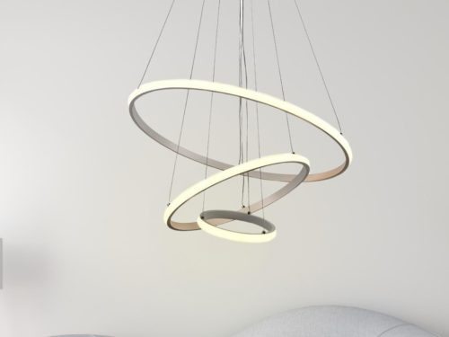 LED Design mennyezeti lámpa 90W, 7400 lm, 3000-6500K, fehér, IP20 - J4301/W