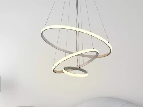 LED Design mennyezeti lámpa 90W, 7400 lm, 3000-6500K, fehér, IP20 - J4301/W