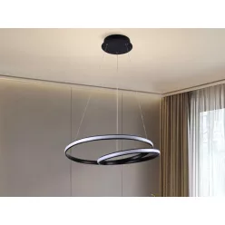   LED Design mennyezeti lámpa 65W, 560 mm átmérő, 3000-6500K, IP20 - J4302/B