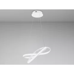   LED mennyezeti lámpa 70W, 6100lm, 3000K-6500K, dimmelhető, IP20, fém-akril - J4303/W