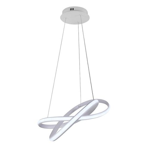 LED mennyezeti lámpa 70W, 6100lm, 3000K-6500K, dimmelhető, IP20, fém-akril - J4303/W