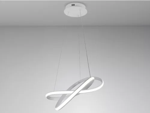 LED mennyezeti lámpa 70W, 6100lm, 3000K-6500K, dimmelhető, IP20, fém-akril - J4303/W