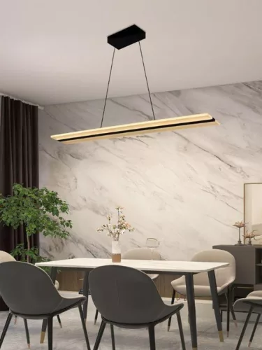 LED design mennyezeti lámpa, 50W, 1000x130 mm, IP20, 3000K-6500K, RF távirányító - J4304/B