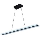 LED design mennyezeti lámpa, 50W, 1000x130 mm, IP20, 3000K-6500K, RF távirányító - J4304/B