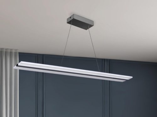 LED design mennyezeti lámpa, 50W, 1000x130 mm, IP20, 3000K-6500K, RF távirányító - J4304/CH