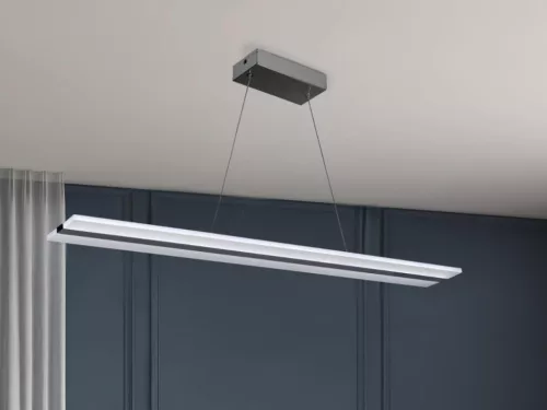 LED design mennyezeti lámpa, 50W, 1000x130 mm, IP20, 3000K-6500K, RF távirányító - J4304/CH