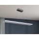 LED design mennyezeti lámpa, 50W, 1000x130 mm, IP20, 3000K-6500K, RF távirányító - J4304/CH