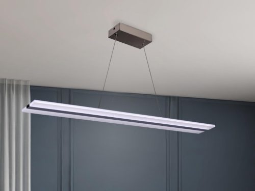 LED design mennyezeti lámpa, 50W, 1000x130 mm, IP20, 3000K-6500K, RF távirányító - J4304/CH