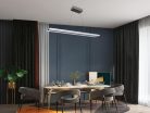 LED design mennyezeti lámpa, 50W, 1000x130 mm, IP20, 3000K-6500K, RF távirányító - J4304/CH