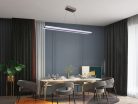 LED design mennyezeti lámpa, 50W, 1000x130 mm, IP20, 3000K-6500K, RF távirányító - J4304/CH
