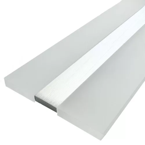 LED design mennyezeti lámpa 50W, 3300Lm, 3000–6500K állítható, IP20, 1000x130mm, ezüst - J4304/S