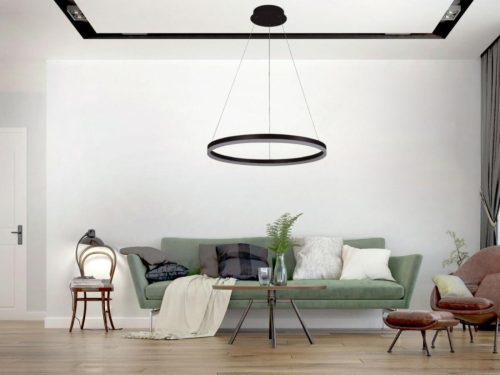 LED design mennyezeti lámpa 42W, 600 mm, 3000-6500K, IP20 - J4308/B