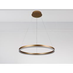   LED design mennyezeti lámpa 42W, 2800lm, 3000-6500K, IP20, arany fém-akril - J4308/G
