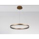 LED design mennyezeti lámpa 42W, 2800lm, 3000-6500K, IP20, arany fém-akril - J4308/G