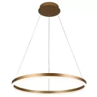 LED design mennyezeti lámpa 42W, 2800lm, 3000-6500K, IP20, arany fém-akril - J4308/G