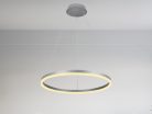 LED design mennyezeti lámpa 42W, 2800lm, 3000-6500K, IP20, ezüst fém-akril - J4308/S