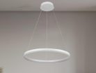LED design mennyezeti lámpa 42W, 2800lm, 3000-6500K, IP20, fehér fém-akril - J4308/W