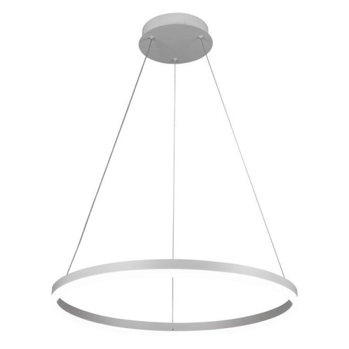 LED design mennyezeti lámpa 42W, 2800lm, 3000-6500K, IP20, fehér fém-akril - J4308/W
