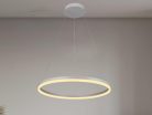 LED design mennyezeti lámpa 42W, 2800lm, 3000-6500K, IP20, fehér fém-akril - J4308/W