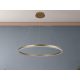 LED design mennyezeti lámpa 55W, 3700lm, 3000-6500K, IP20, arany fém-akril - J4309/G