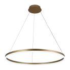 LED design mennyezeti lámpa 55W, 3700lm, 3000-6500K, IP20, arany fém-akril - J4309/G