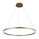 LED design mennyezeti lámpa 55W, 3700lm, 3000-6500K, IP20, arany fém-akril - J4309/G